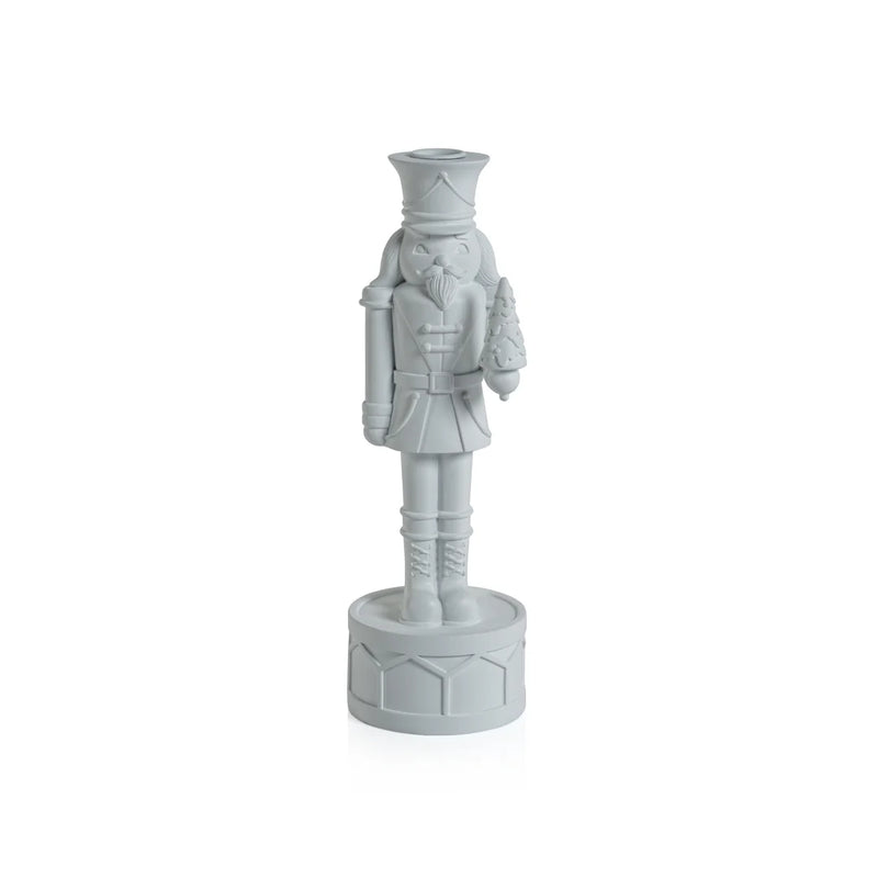 Nutcracker Taper Holder - Matt White