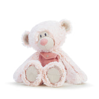 Pink Pocket Prayer Bear 11"