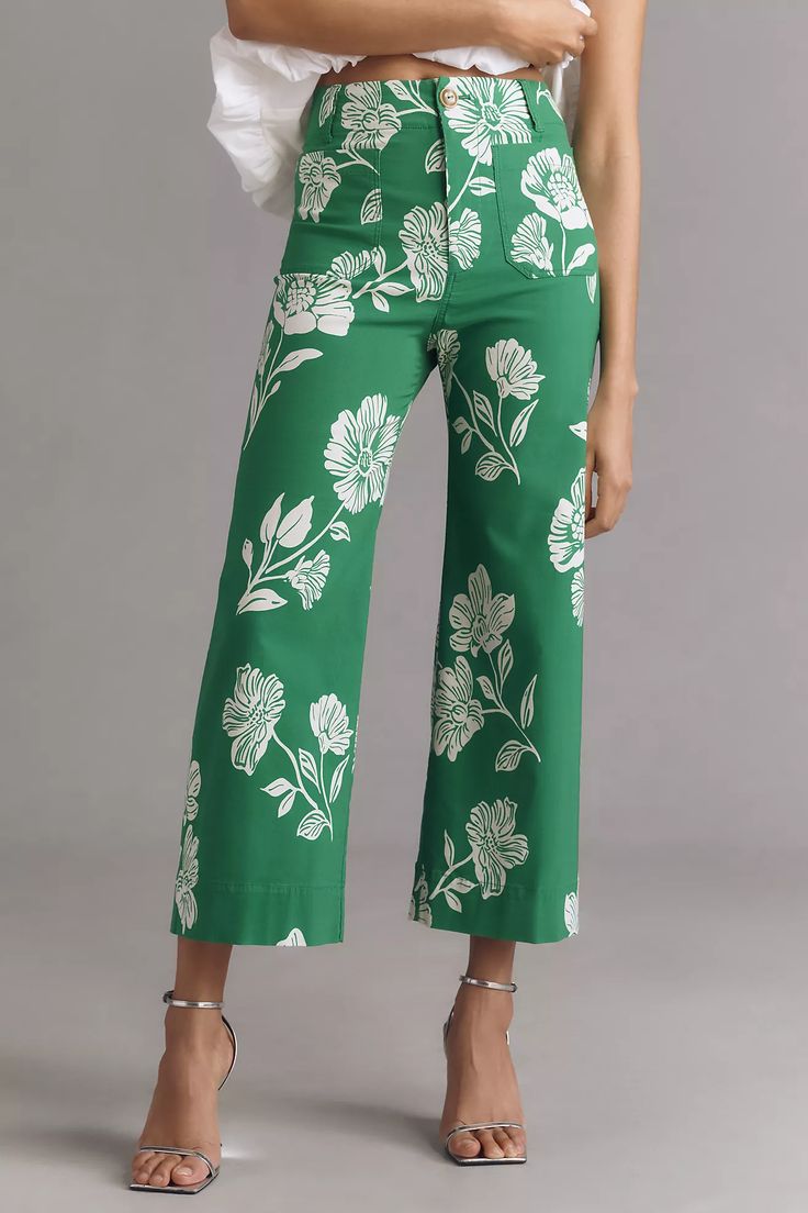 The Colette Cropped Wide-Leg Pants
