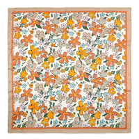 Let Your Dreams Blossom Square Satin Scarf