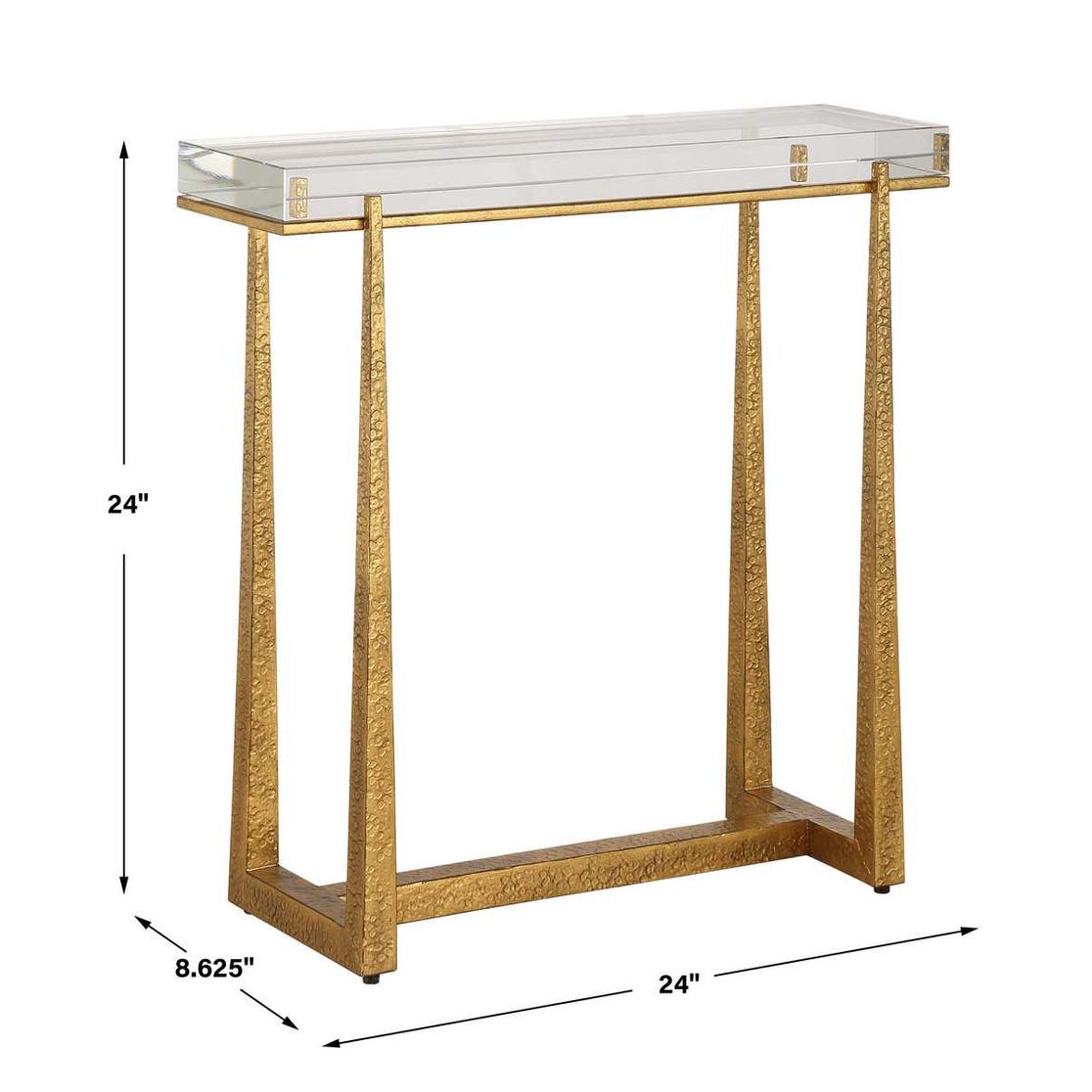 Midas Table View Midas Accent Table, Gold – Rosegate