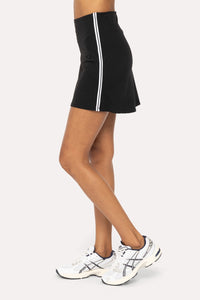 Side Stripe Tennis Skort