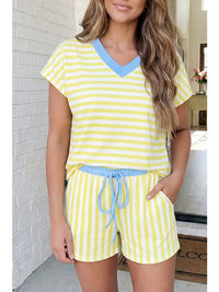 Tee Drawstring Short Set