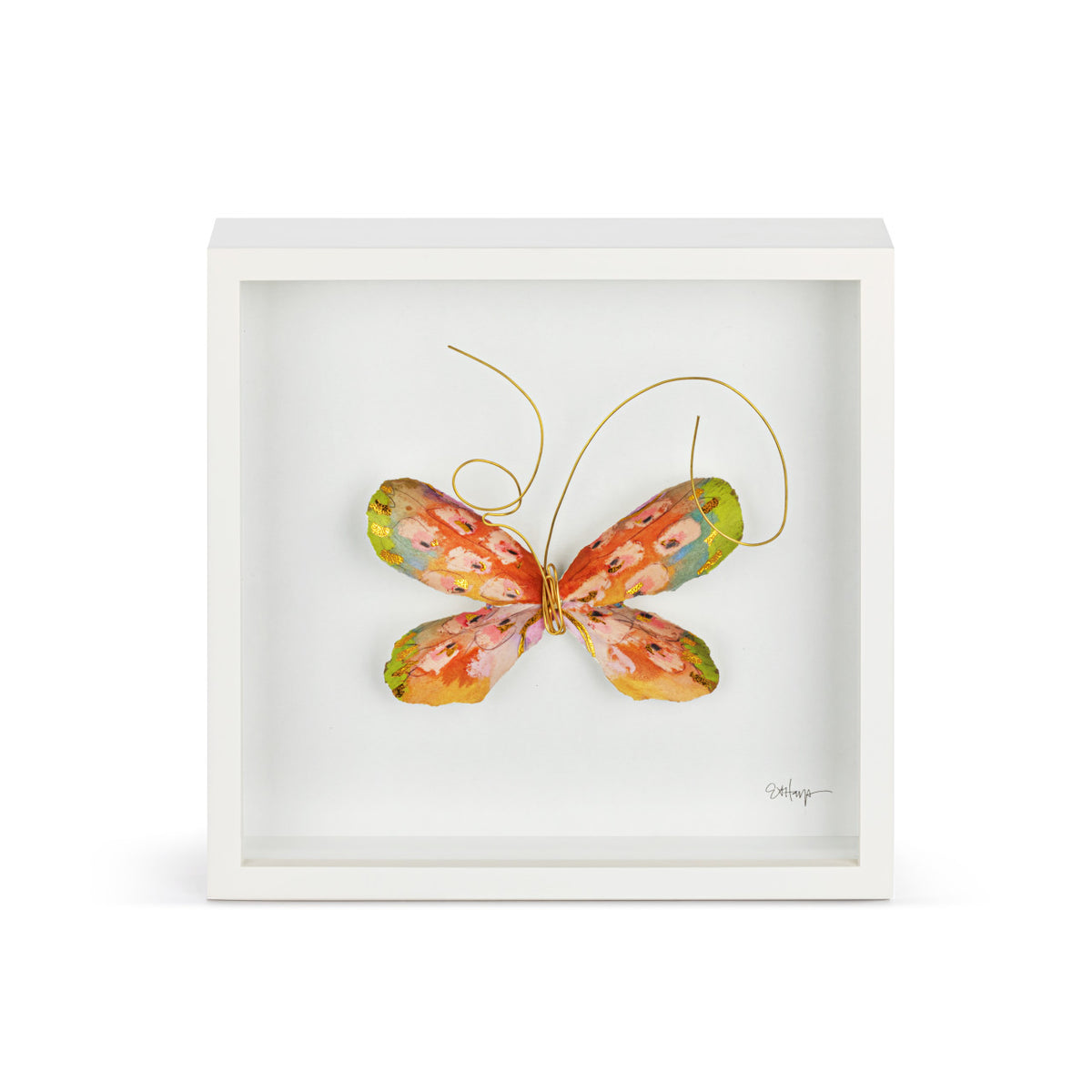 Butterfly Wall Art - 10"sq