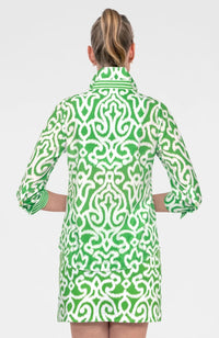 Boyfriend Cotton Shirt - Arabesque