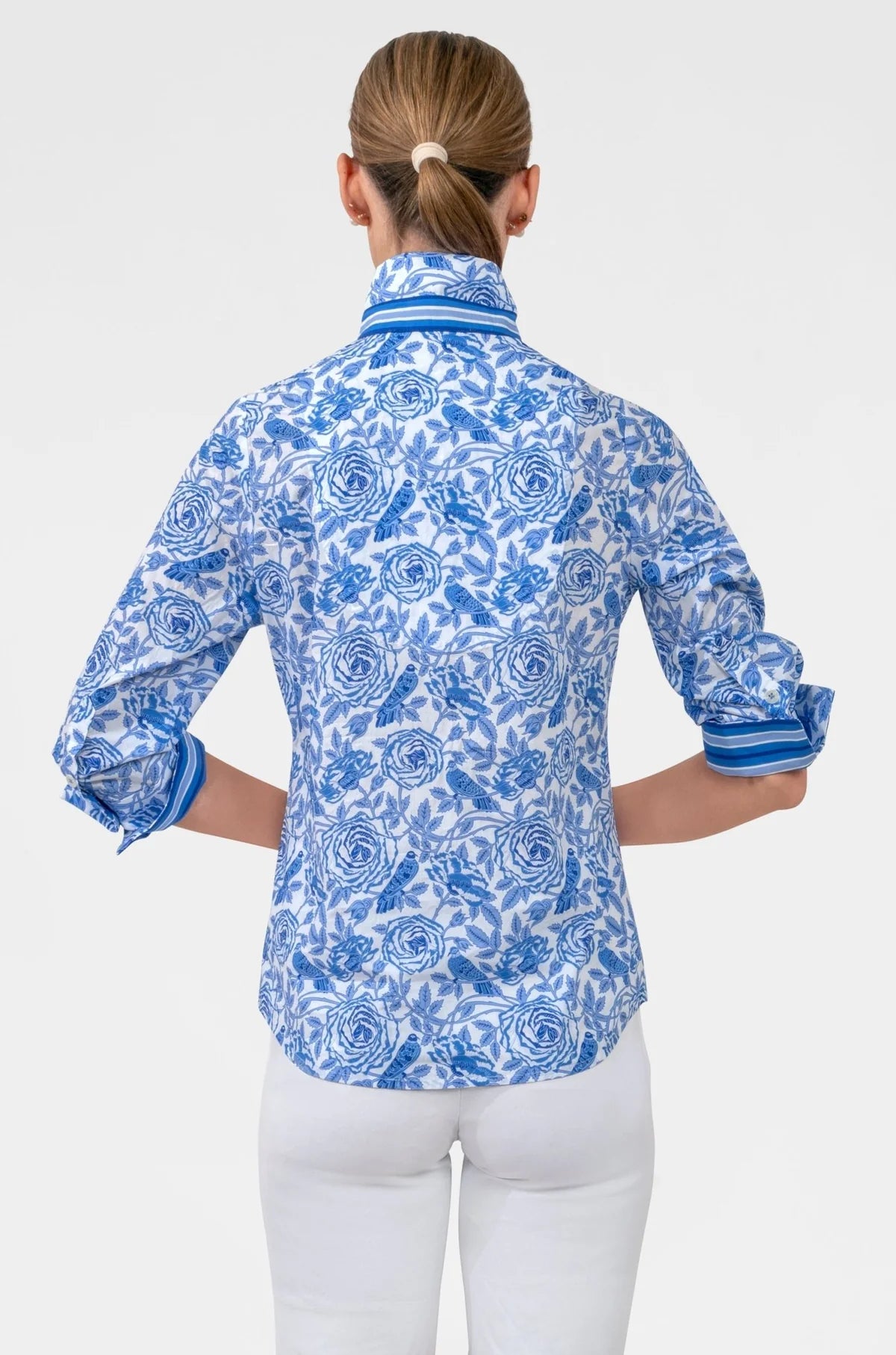 Boyfriend Shirt - Smell The Roses