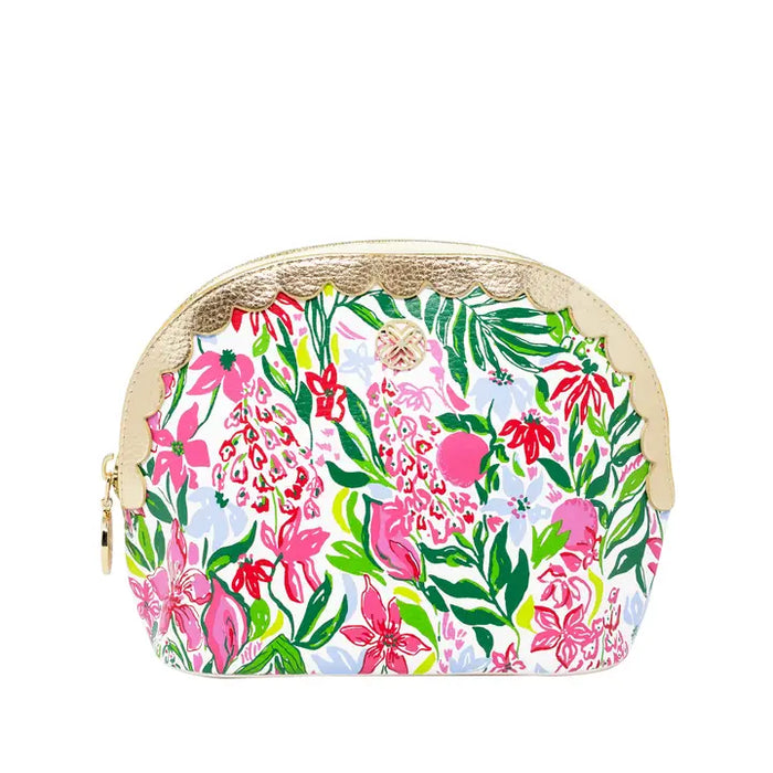 Scallop Pouch Set, Glowing Gardens/Feeling Poppy