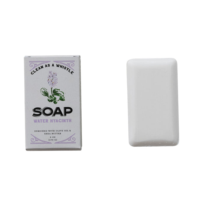 Water Hyacinth Scented Olive Oil & Shea Butter Triple Milled Bar Soap