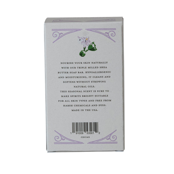 Water Hyacinth Scented Olive Oil & Shea Butter Triple Milled Bar Soap