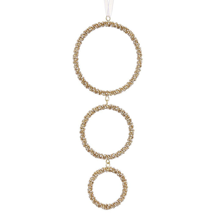 10.5" Diamond Ring Drop Ornament
