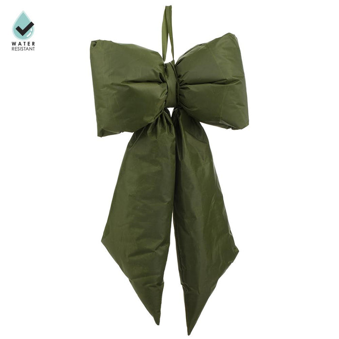 33" Water Resistant Bow  Green