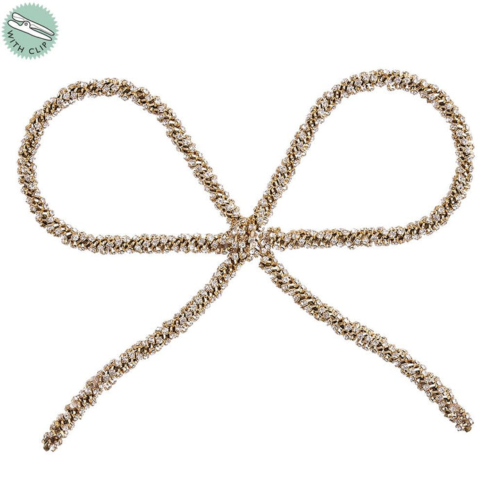 Diamond Bow With Clip
