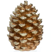 Pine Cone Table Top  Gold Antique