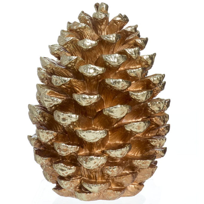 Pine Cone Table Top  Gold Antique