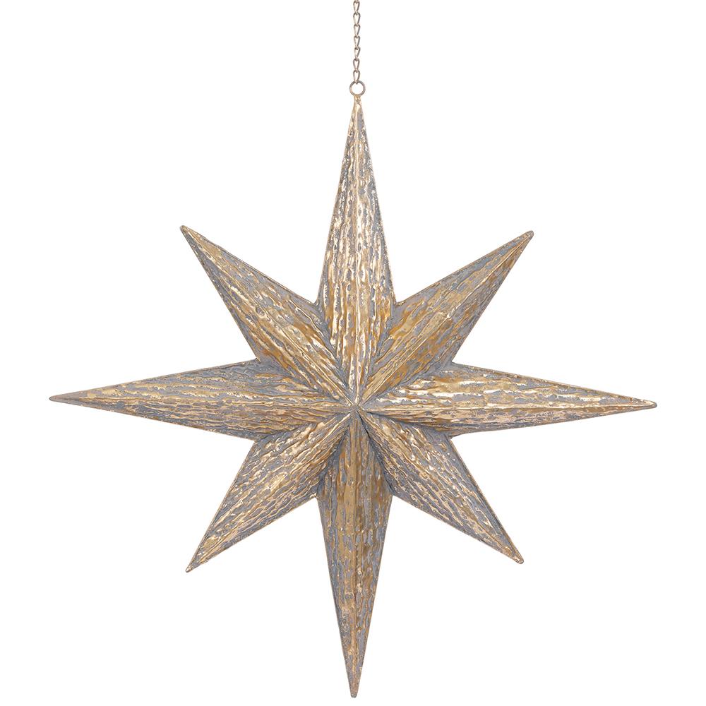26" Star of Bethlehem Ornament Gold