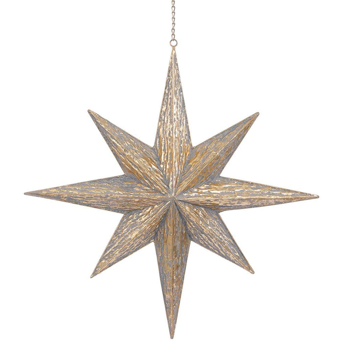 26" Star of Bethlehem Ornament Gold