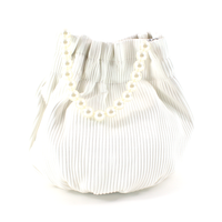 Drawstring Bag/ Pleated