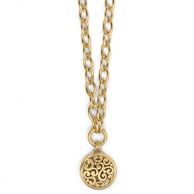 Contempo Medallion Charm Necklace