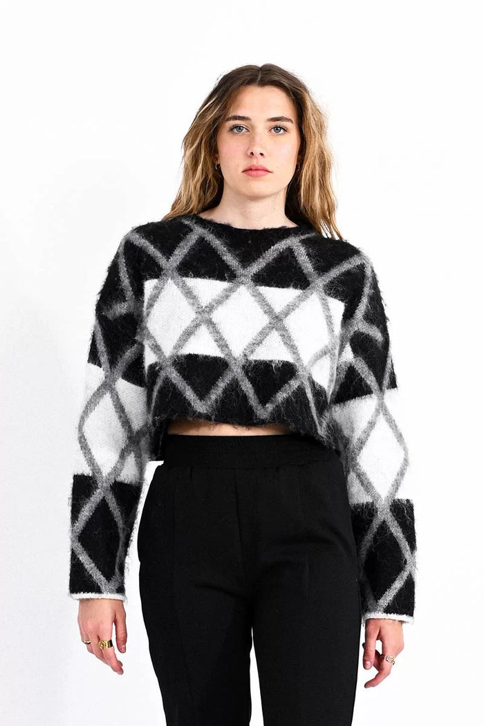 "X" Knitted Sweater