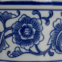 30 oz./3-3/4 Cup Stoneware Pet Bowl w/ Floral Design