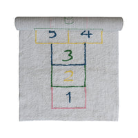 3' x 7' Cotton Tufted Hopscotch Printed Rug
