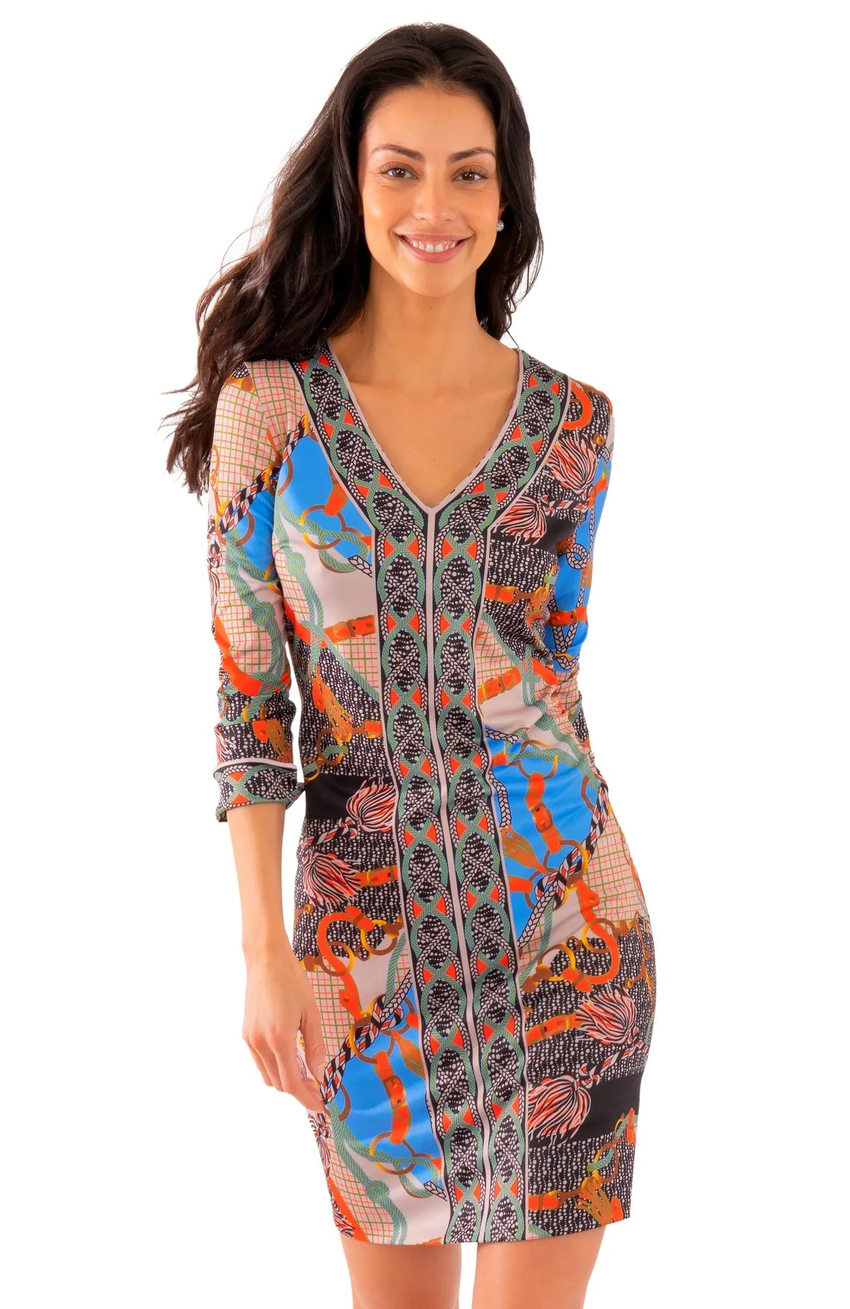 Jersey Bordertown Dress-Ditto