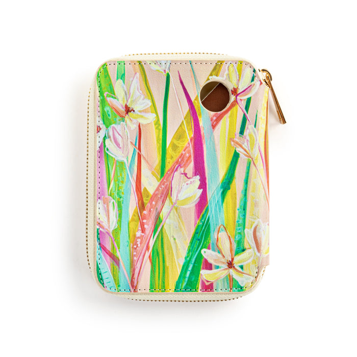 Floral Passport RFID Wallet - 4x6in