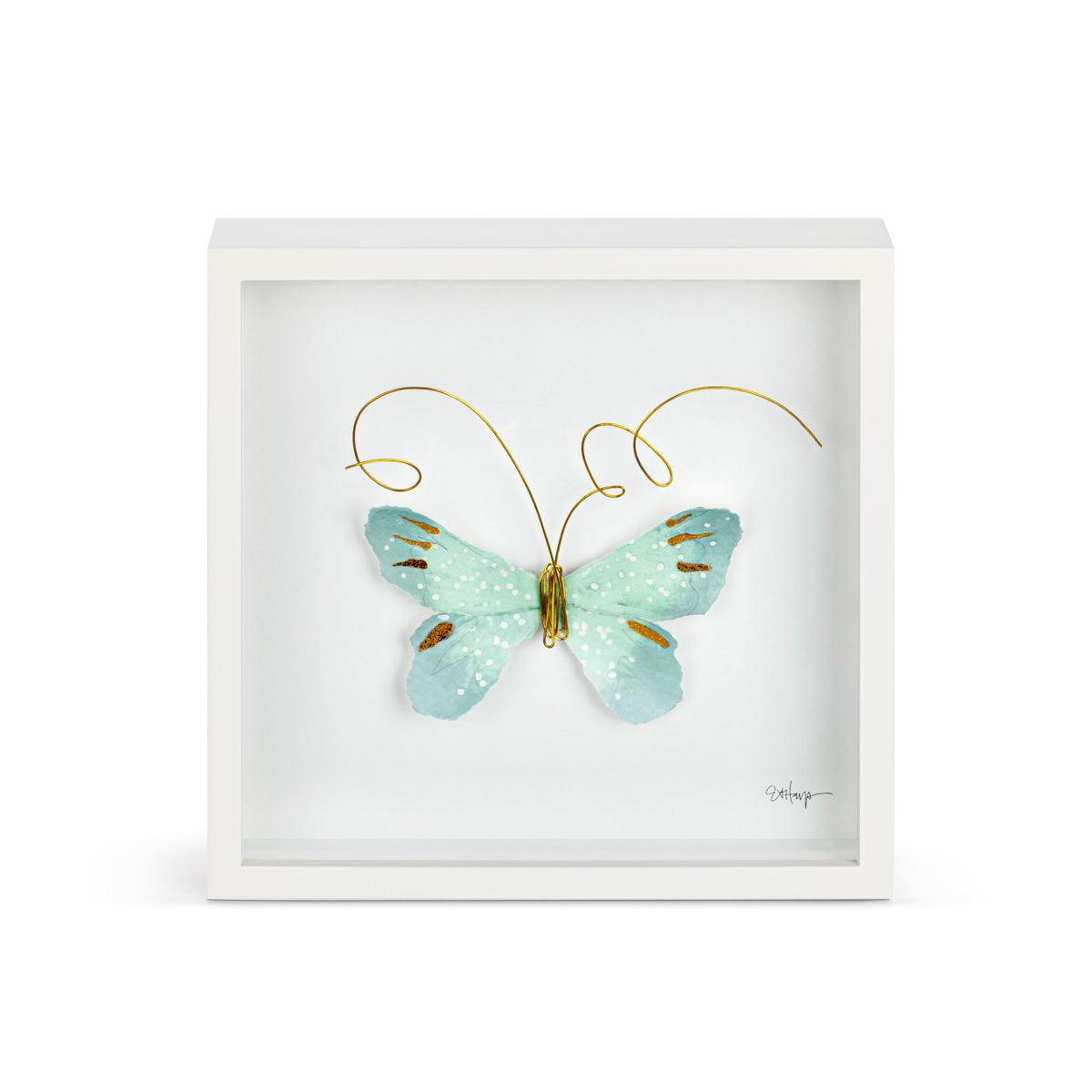 Butterfly Wall Art - 10"sq