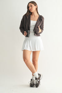 Urban Ease Mineral Wash Cotton Hoodie