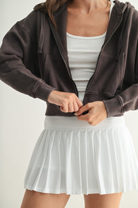 Urban Ease Mineral Wash Cotton Hoodie