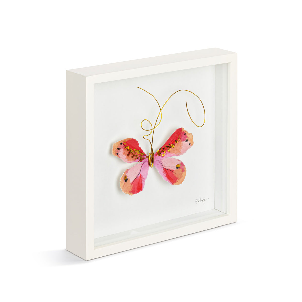 Butterfly Wall Art - 10"sq