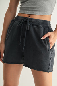 Mineral Wash Luxe Shorts