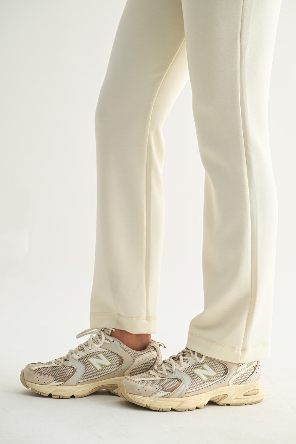 Modal Blend High-Waist Pants