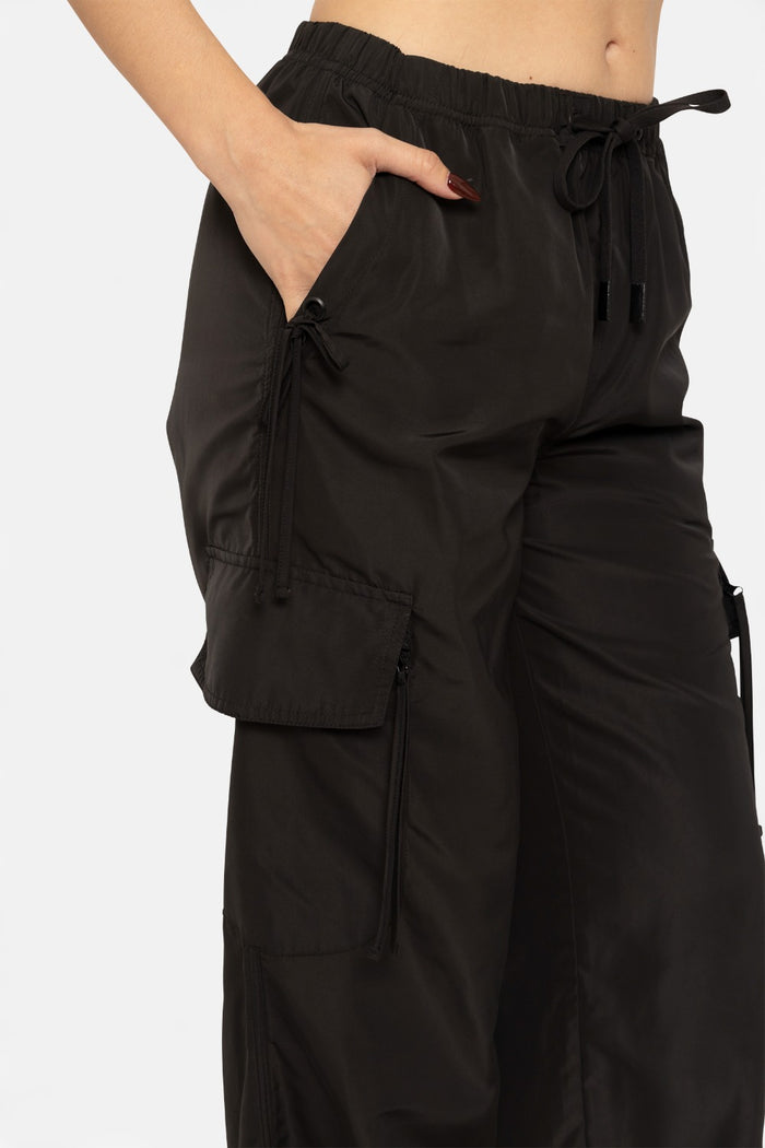 Water Resistant Satin Finish Cargo Pants