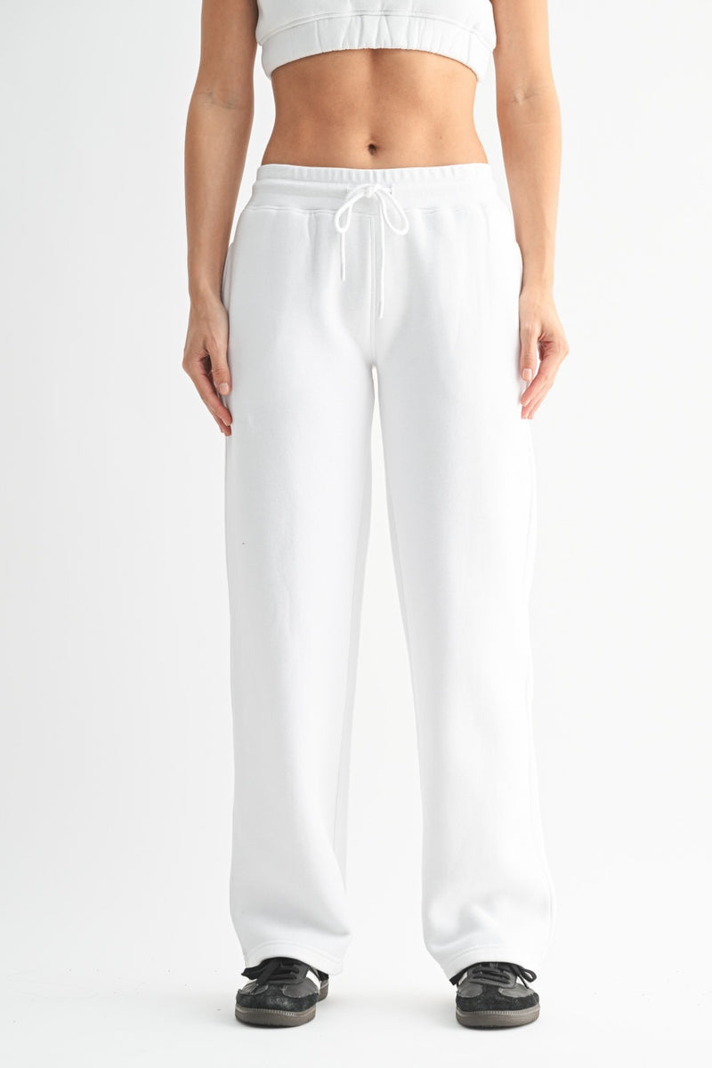 Cotton Blend Sweat Pants