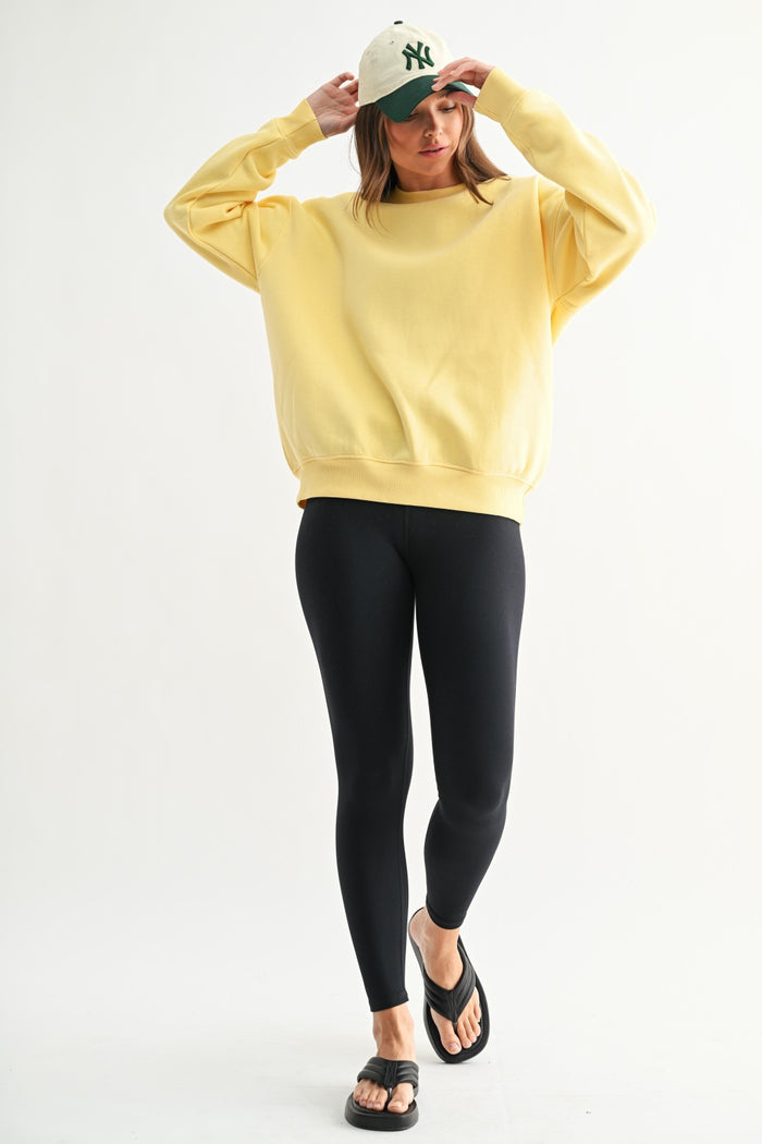 Oversized Fleece Sweatshirt