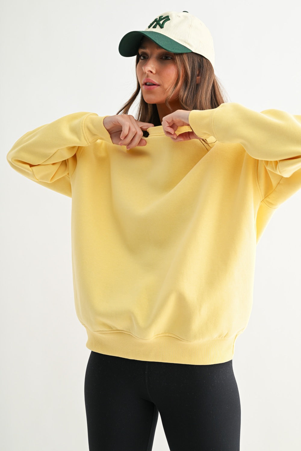 Oversized Fleece Sweatshirt