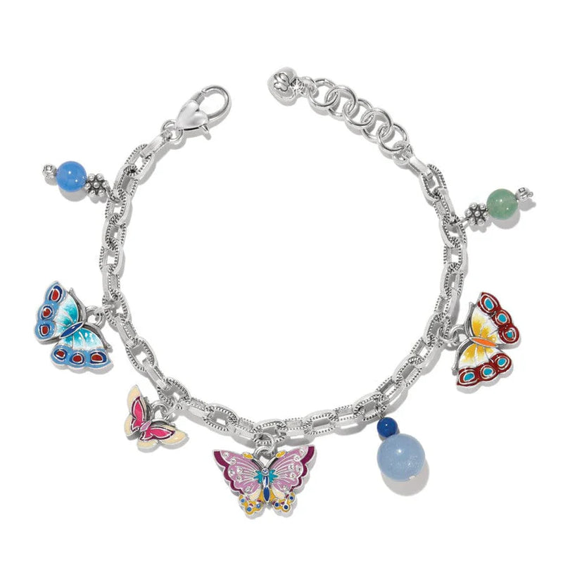 Kyoto In Bloom Butterfly Charm Bracelet