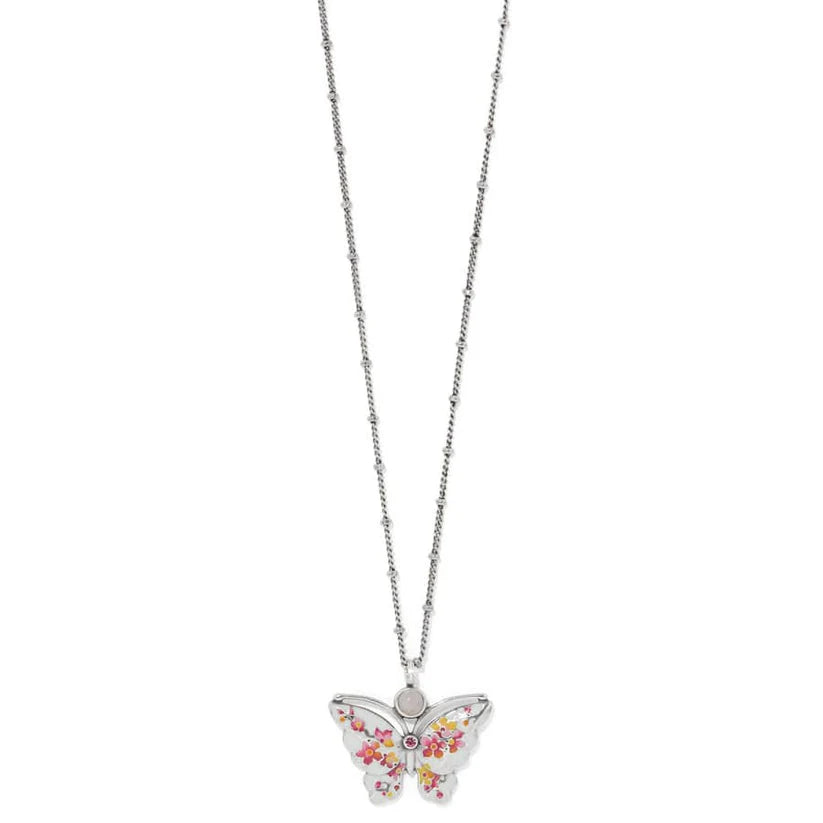 Kyoto In Bloom Sakura Petite Butterfly Necklace