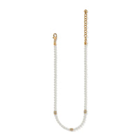 Meridian Petite Pearl Station Necklace