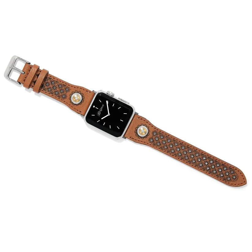 Mosaic Leather Watch Band
