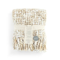 Woven Throw -Cream - Your Journey