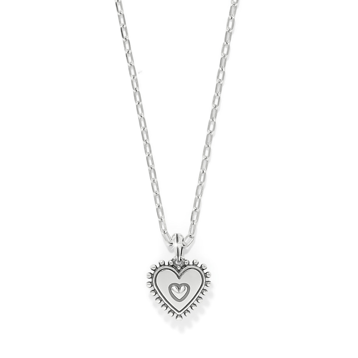 Pretty Tough Amour Heart Necklace