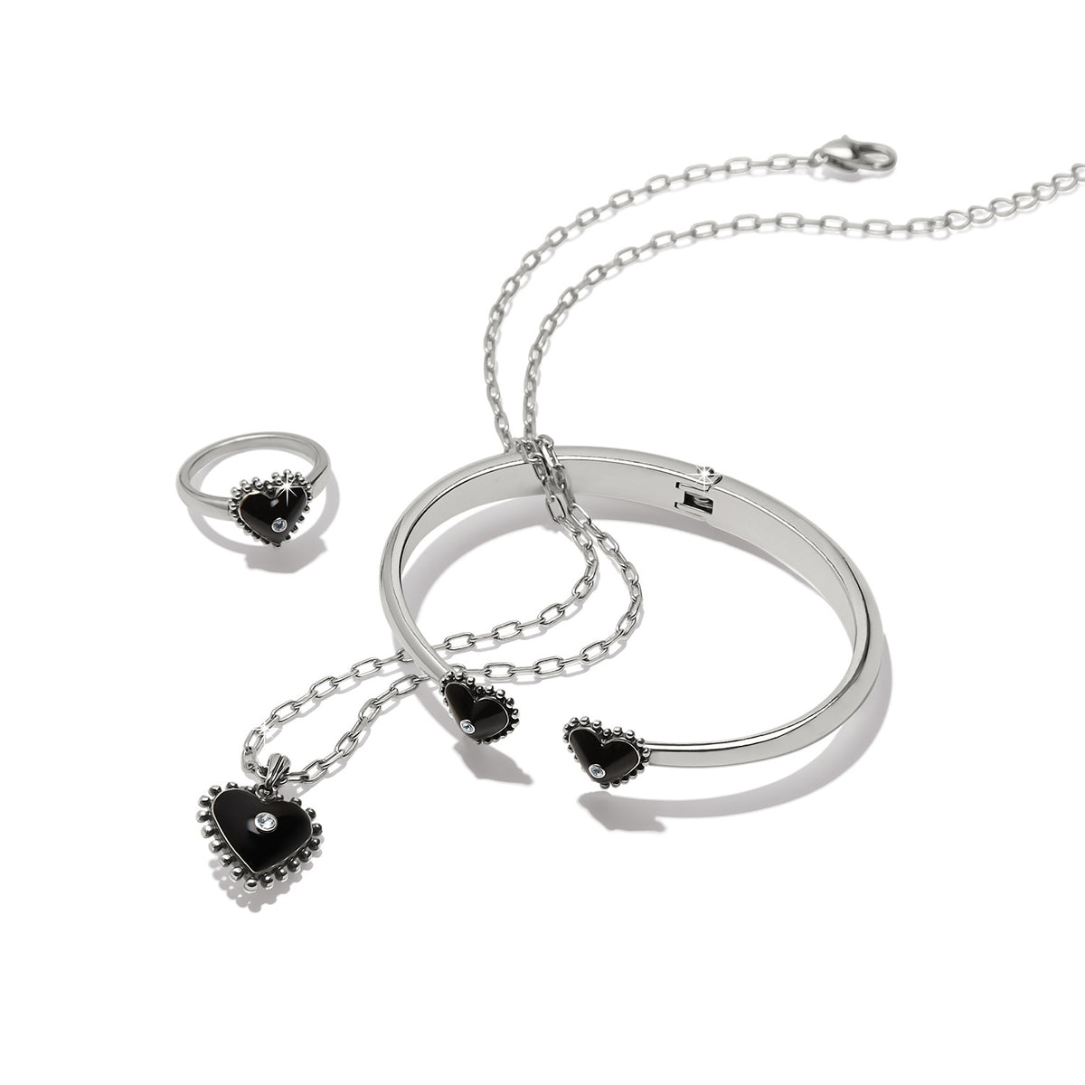 Pretty Tough Amour Heart Necklace