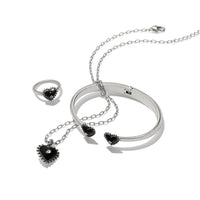 Pretty Tough Amour Heart Necklace