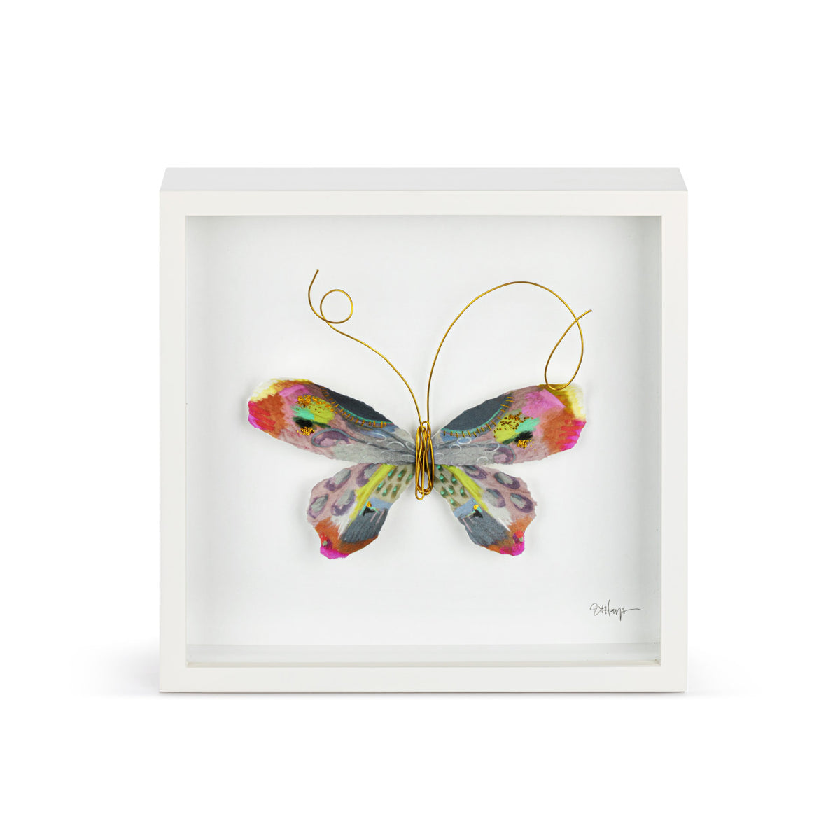 Butterfly Wall Art - 10"sq