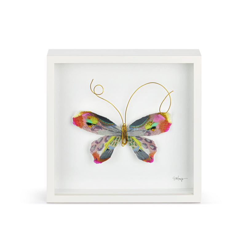 Butterfly Wall Art - 10"sq