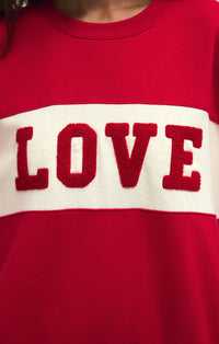Oversized Love Sweatshirt