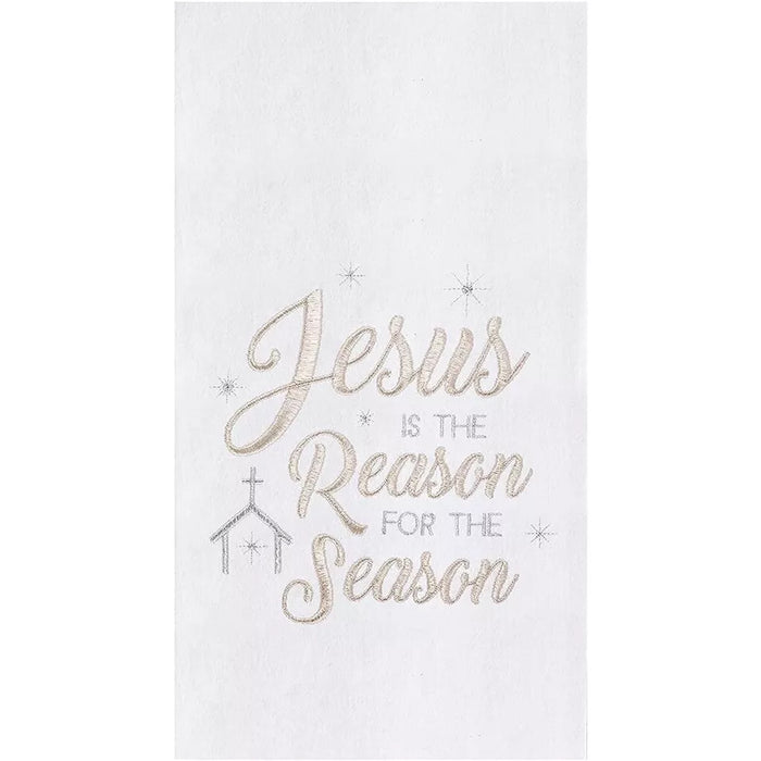 Jesus Is The Reason For The Season Flour Sack Towel