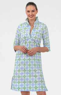 Shirt Tail 2.0 Dress - Smell The Roses